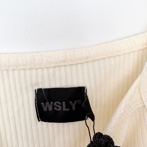 WSLY bleecker rib tank top - Picture 4 of 5